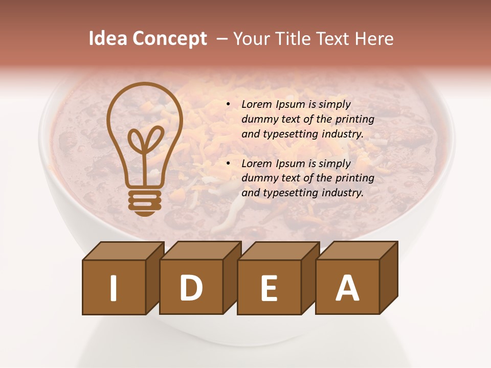 Meat Food Unhealthy PowerPoint Template