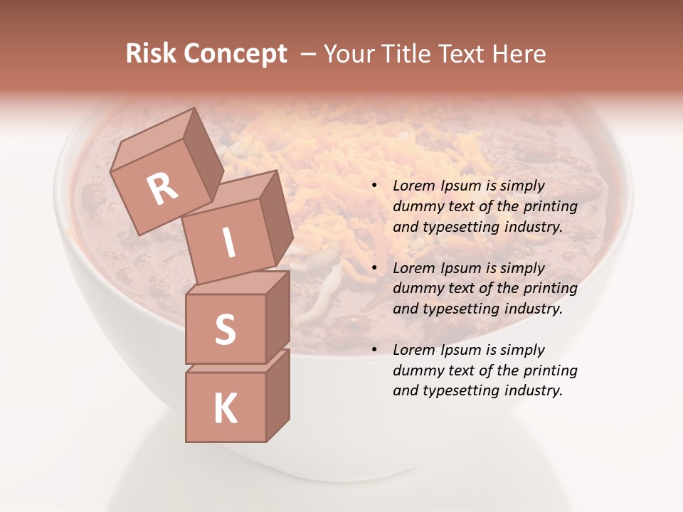 Meat Food Unhealthy PowerPoint Template
