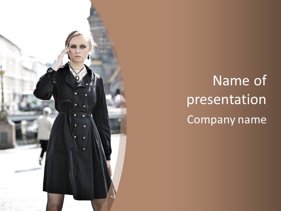 People Female  PowerPoint Template