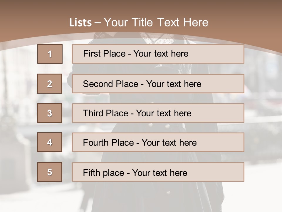 People Female  PowerPoint Template