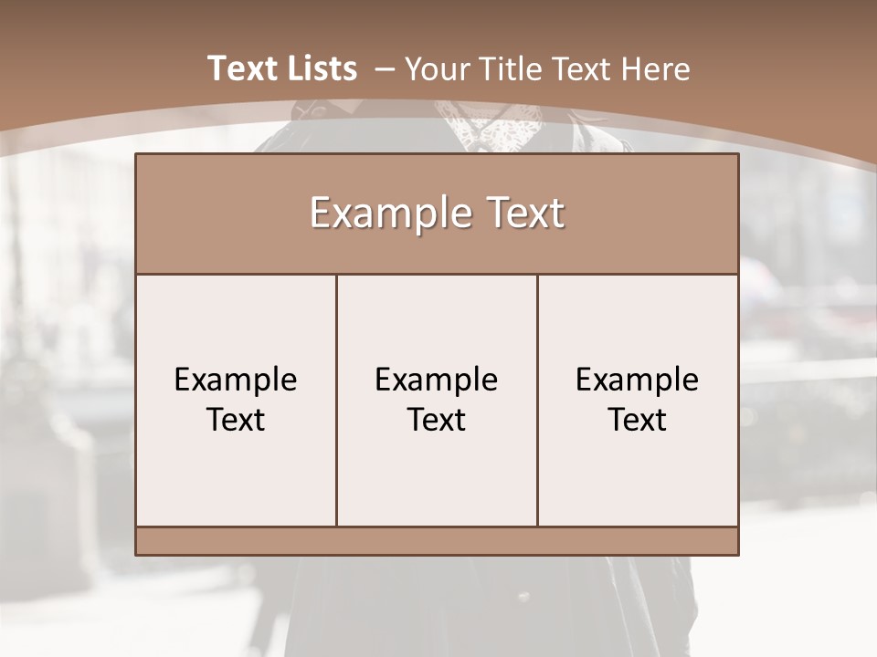 People Female  PowerPoint Template