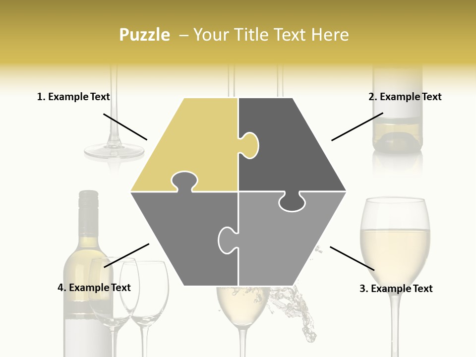 Alcohol Viticulture White Background PowerPoint Template