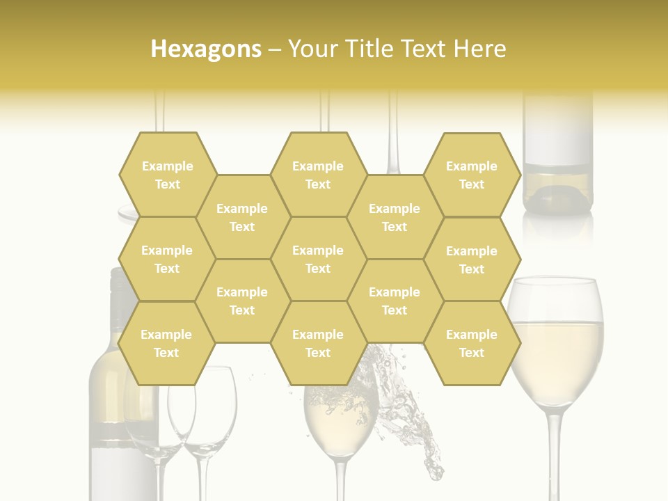 Alcohol Viticulture White Background PowerPoint Template