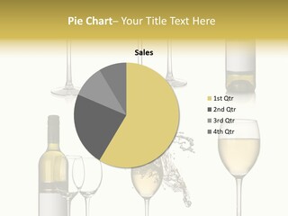 Alcohol Viticulture White Background PowerPoint Template