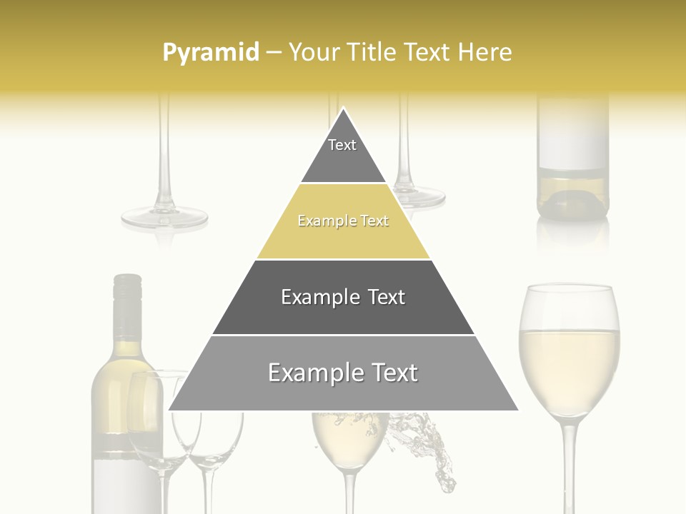 Alcohol Viticulture White Background PowerPoint Template