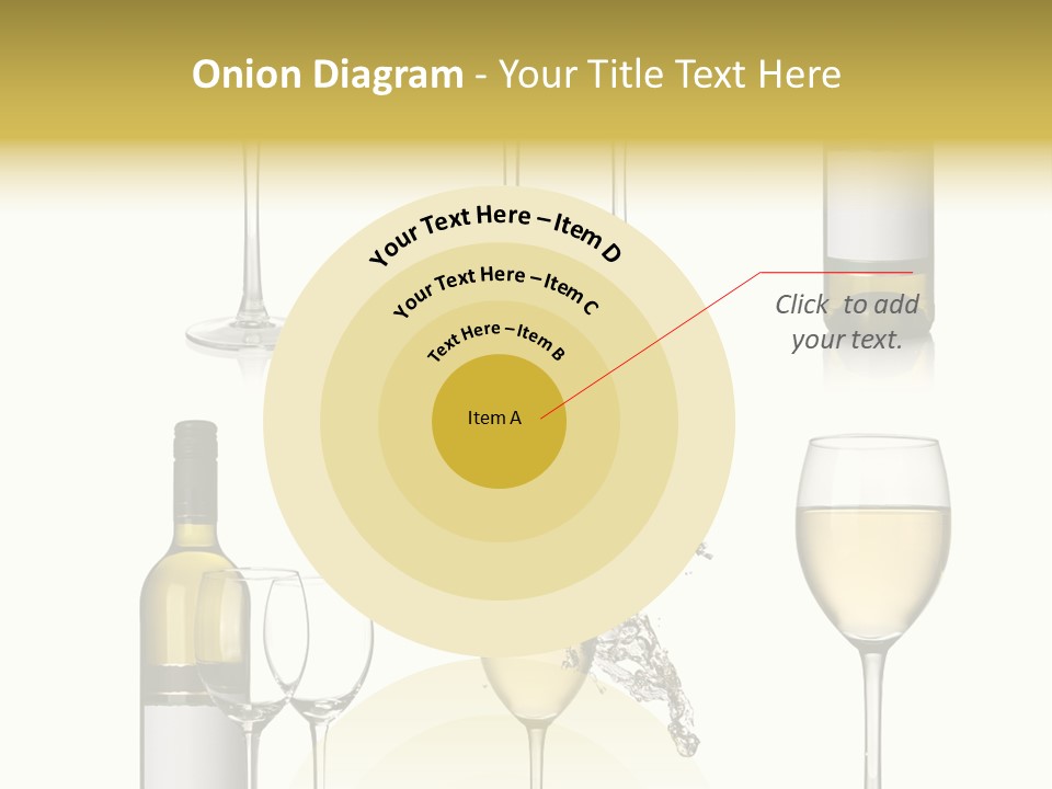 Alcohol Viticulture White Background PowerPoint Template