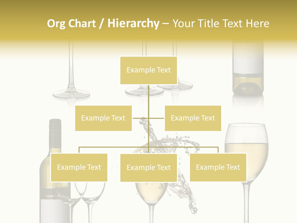 Alcohol Viticulture White Background PowerPoint Template
