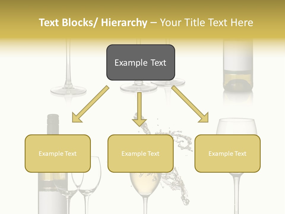 Alcohol Viticulture White Background PowerPoint Template
