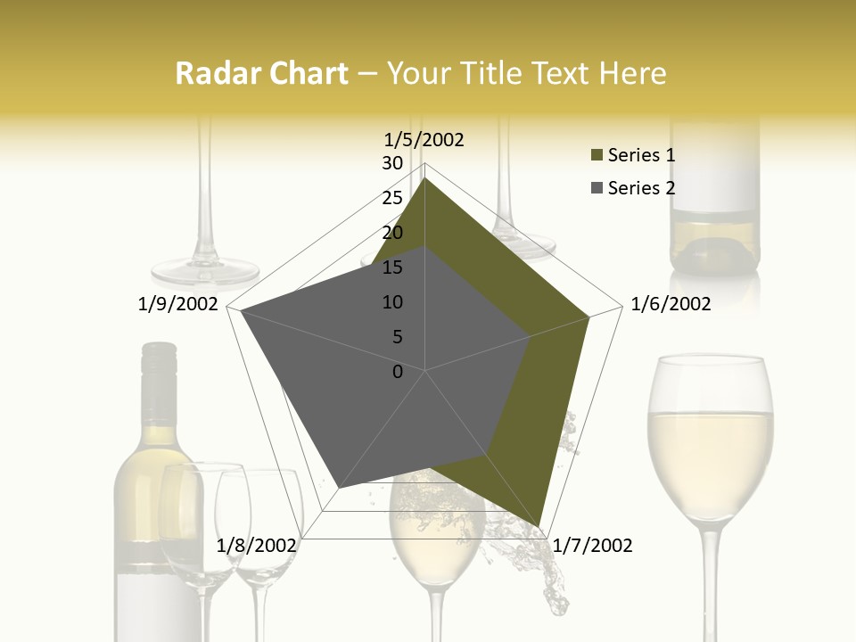 Alcohol Viticulture White Background PowerPoint Template