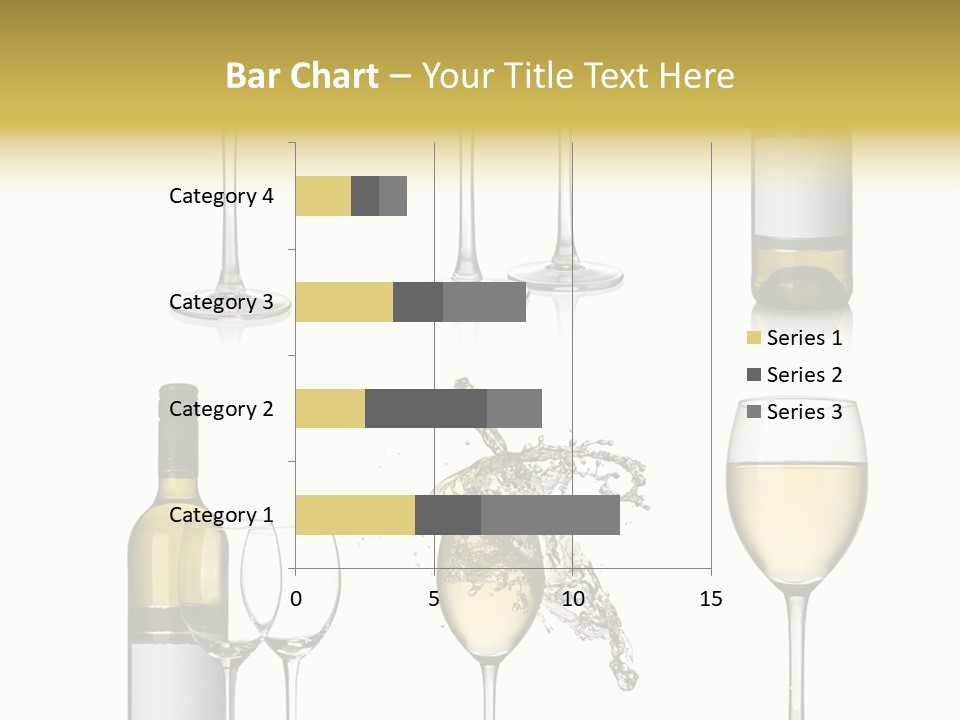 Alcohol Viticulture White Background PowerPoint Template