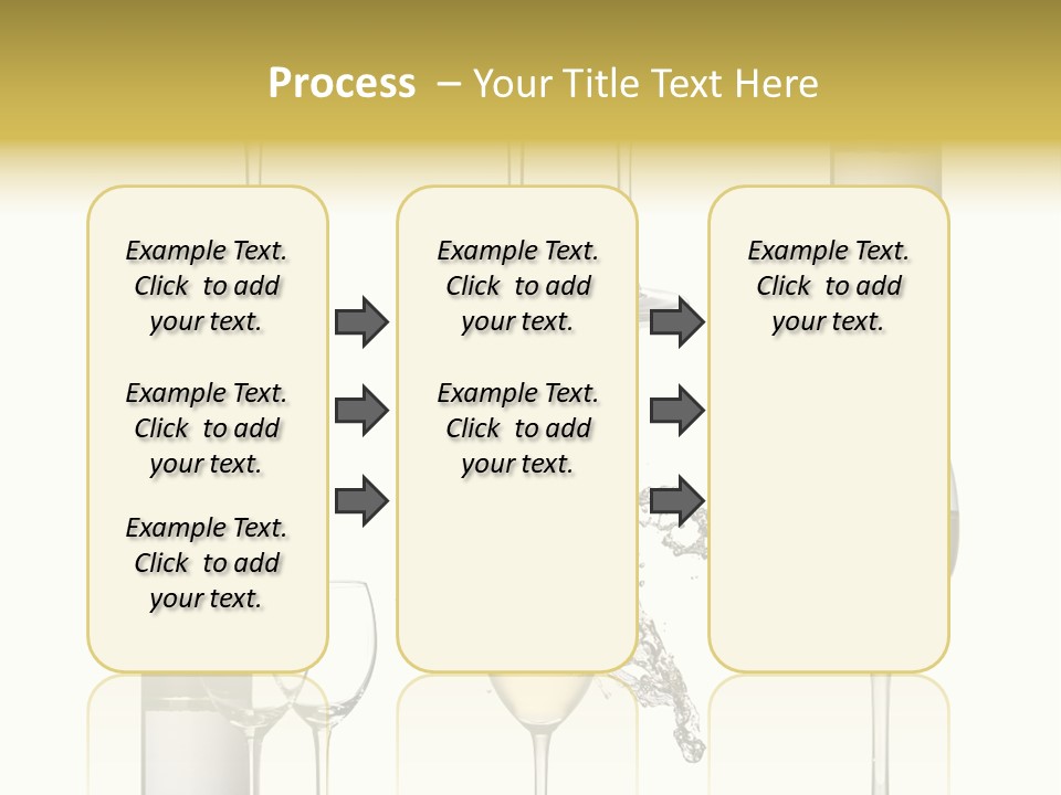 Alcohol Viticulture White Background PowerPoint Template
