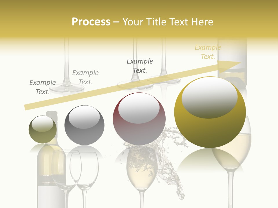 Alcohol Viticulture White Background PowerPoint Template