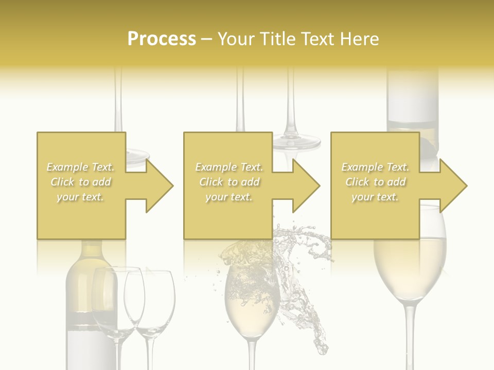 Alcohol Viticulture White Background PowerPoint Template