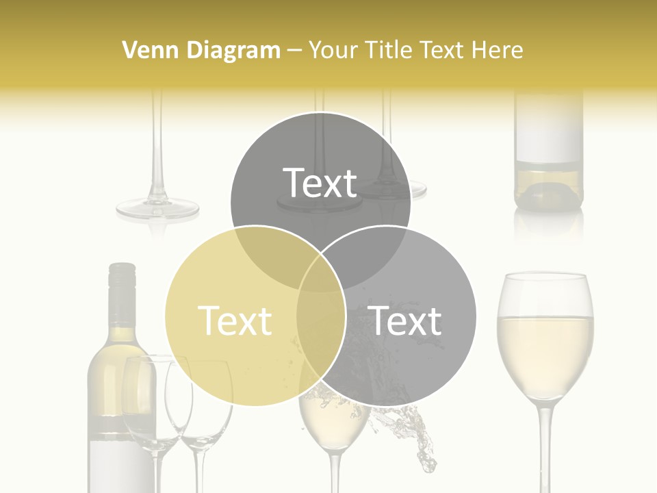 Alcohol Viticulture White Background PowerPoint Template