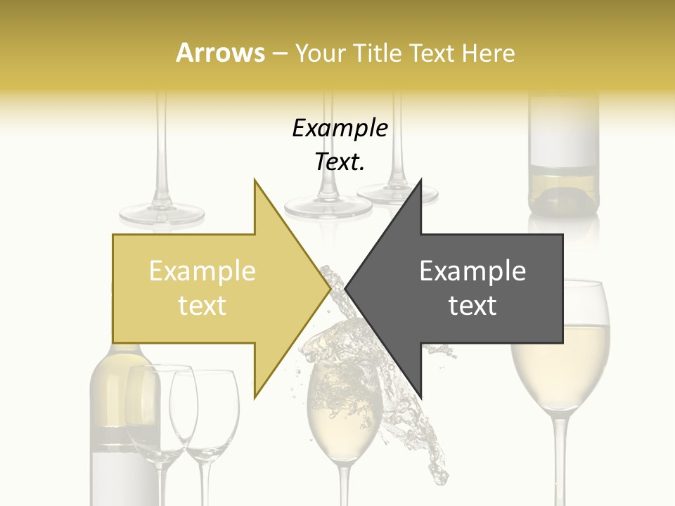 Alcohol Viticulture White Background PowerPoint Template