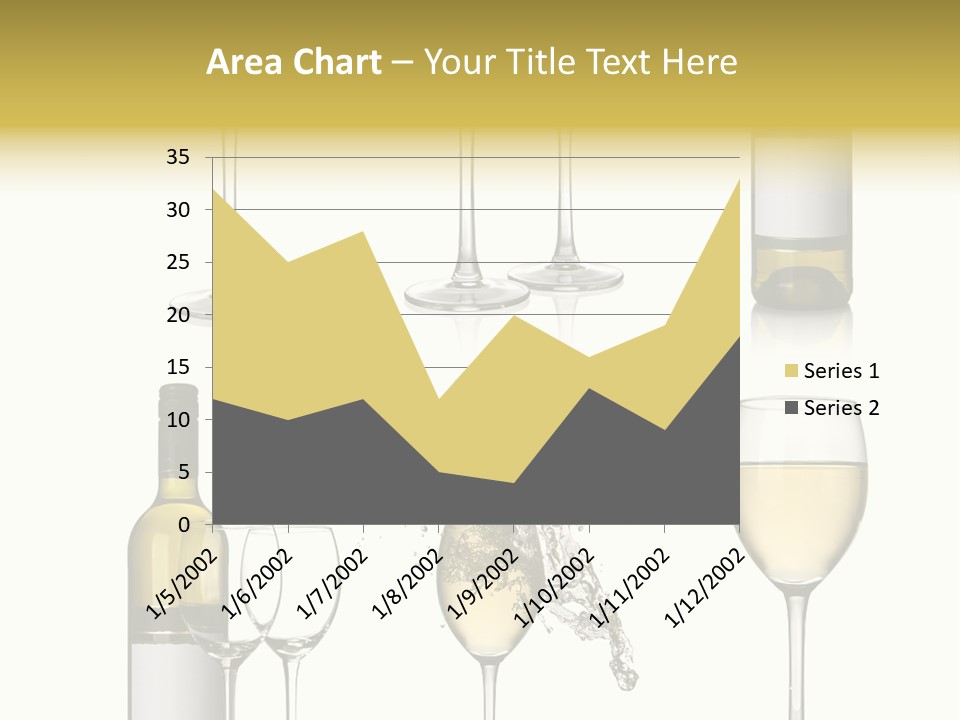 Alcohol Viticulture White Background PowerPoint Template
