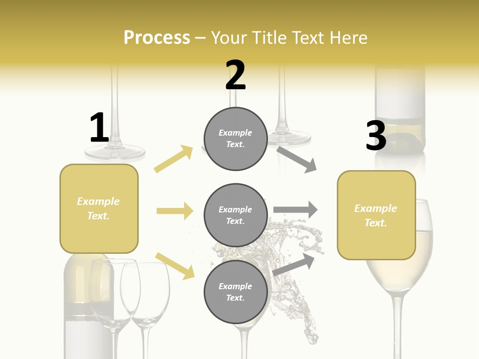 Alcohol Viticulture White Background PowerPoint Template