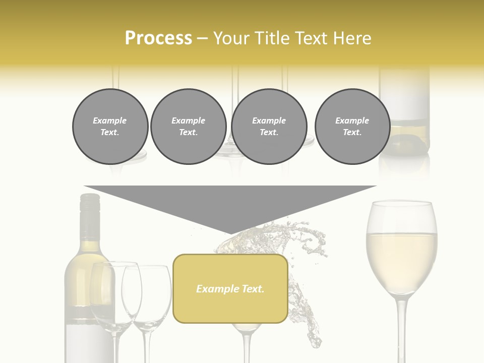 Alcohol Viticulture White Background PowerPoint Template