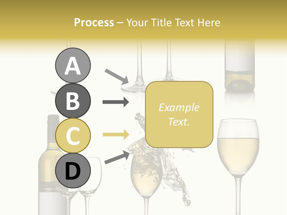 Alcohol Viticulture White Background PowerPoint Template