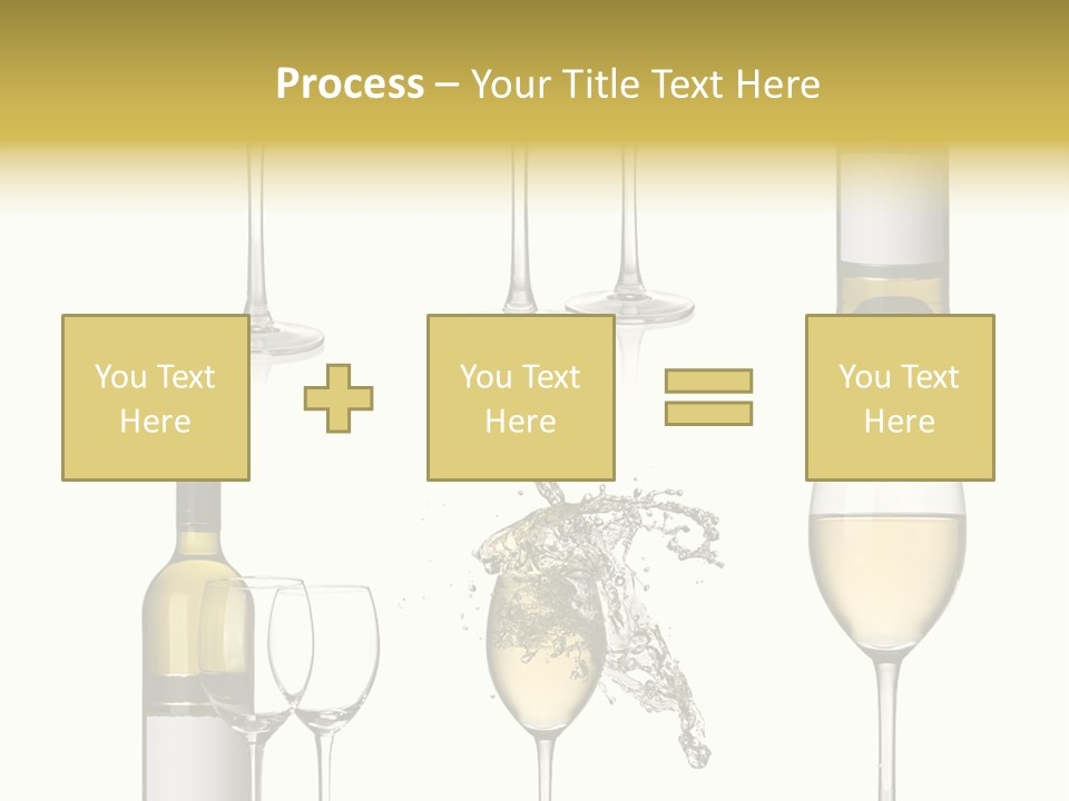 Alcohol Viticulture White Background PowerPoint Template