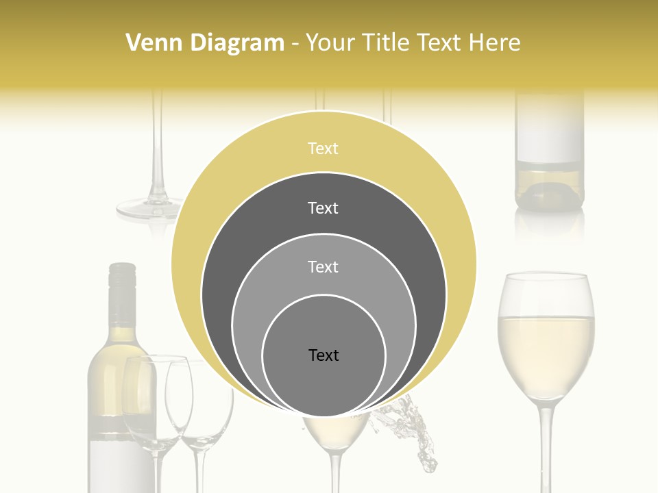 Alcohol Viticulture White Background PowerPoint Template