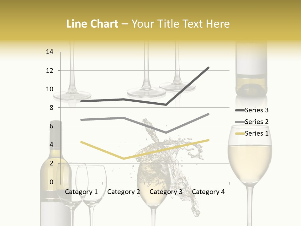 Alcohol Viticulture White Background PowerPoint Template