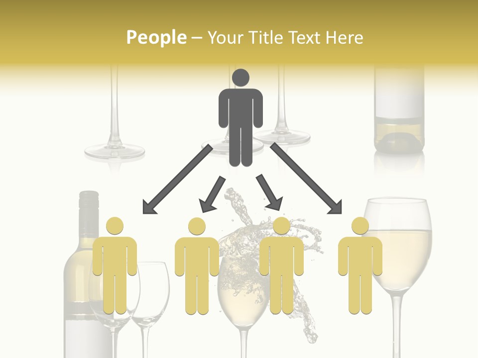 Alcohol Viticulture White Background PowerPoint Template