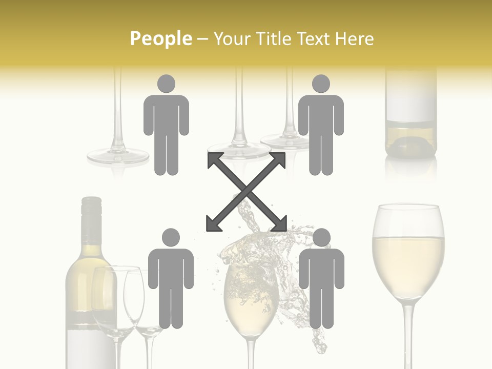 Alcohol Viticulture White Background PowerPoint Template