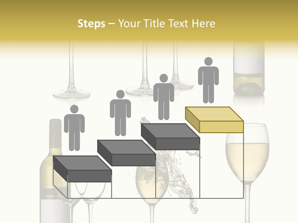 Alcohol Viticulture White Background PowerPoint Template