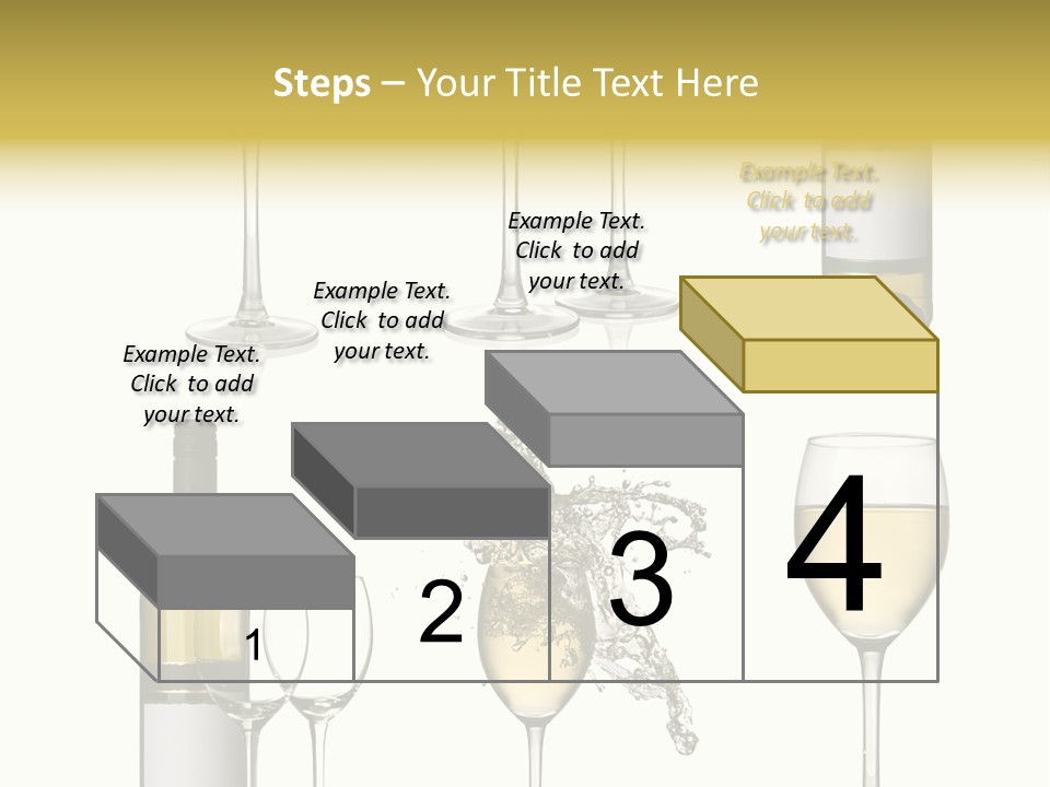 Alcohol Viticulture White Background PowerPoint Template