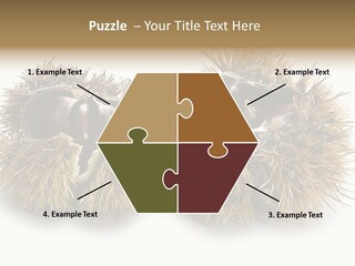 White Healthy Seeds PowerPoint Template