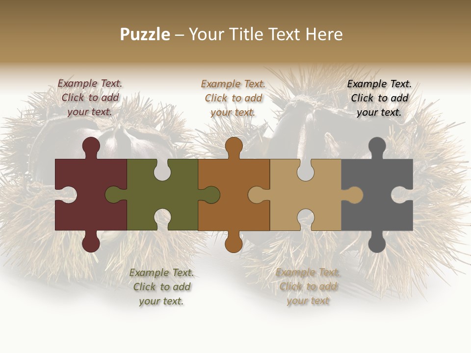 White Healthy Seeds PowerPoint Template