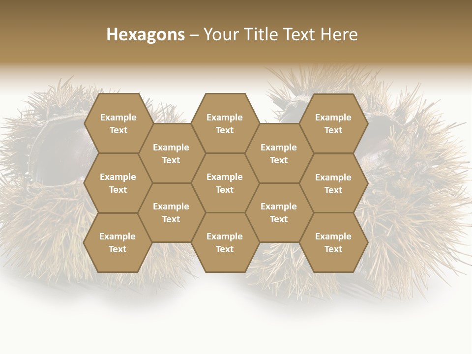 White Healthy Seeds PowerPoint Template