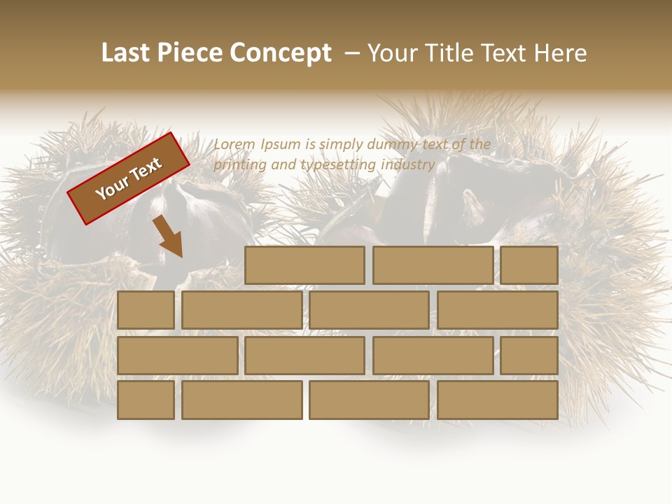 White Healthy Seeds PowerPoint Template