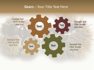 White Healthy Seeds PowerPoint Template