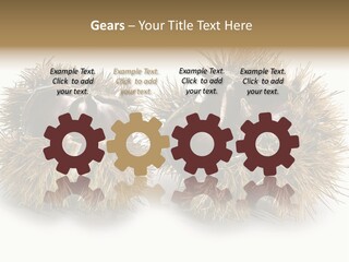 White Healthy Seeds PowerPoint Template