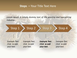 White Healthy Seeds PowerPoint Template