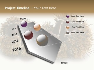 White Healthy Seeds PowerPoint Template