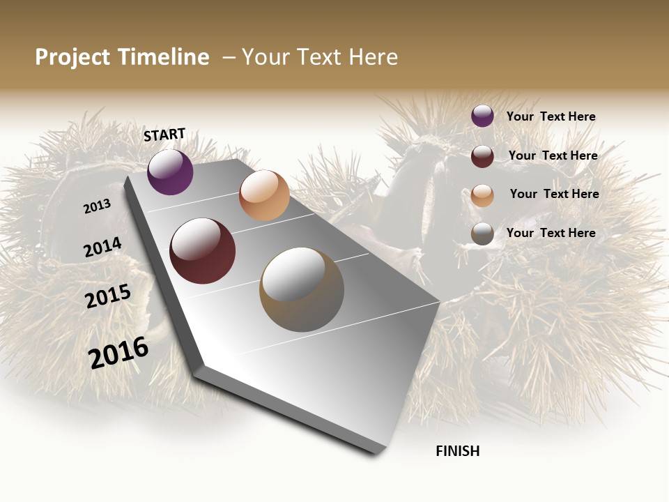 White Healthy Seeds PowerPoint Template