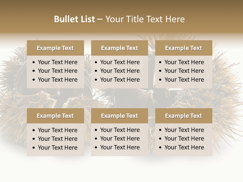 White Healthy Seeds PowerPoint Template