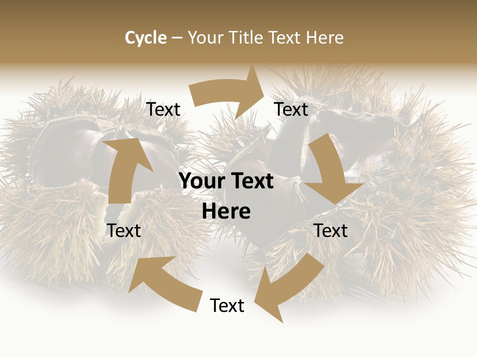 White Healthy Seeds PowerPoint Template