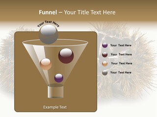 White Healthy Seeds PowerPoint Template