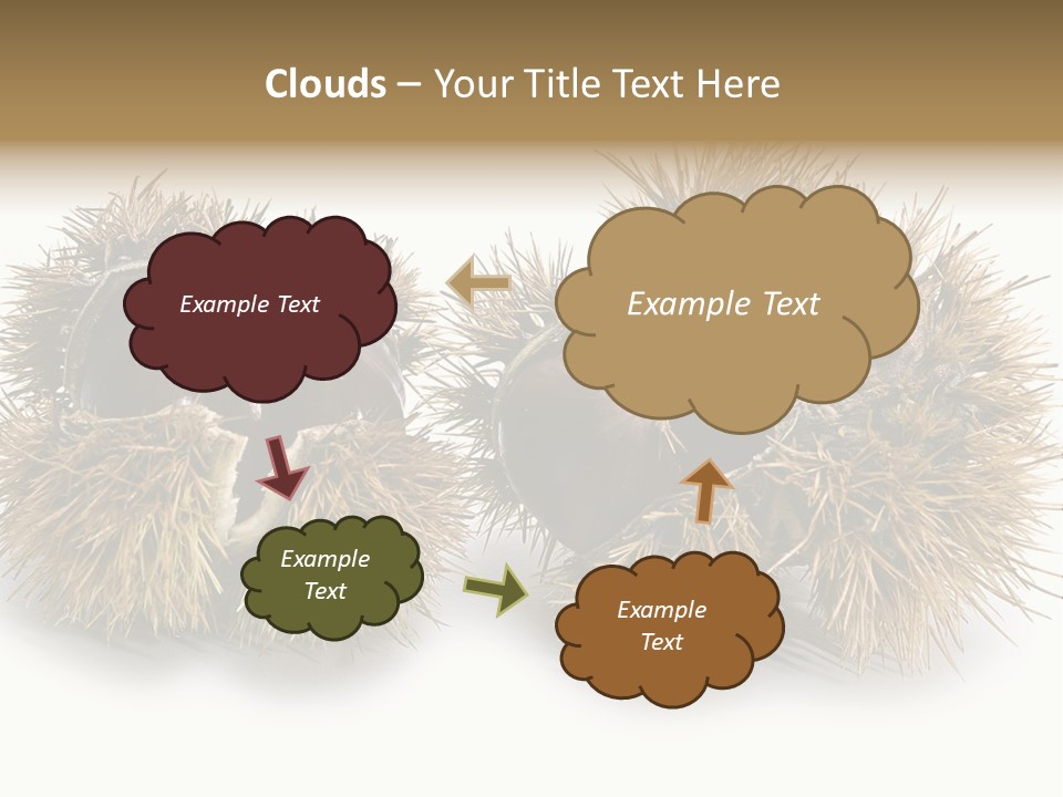 White Healthy Seeds PowerPoint Template
