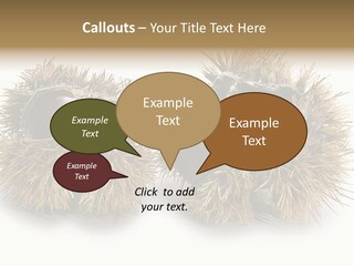 White Healthy Seeds PowerPoint Template