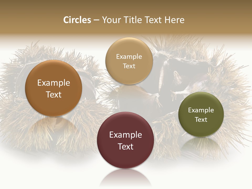 White Healthy Seeds PowerPoint Template