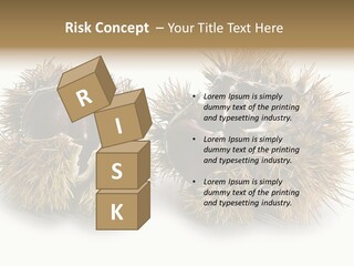 White Healthy Seeds PowerPoint Template