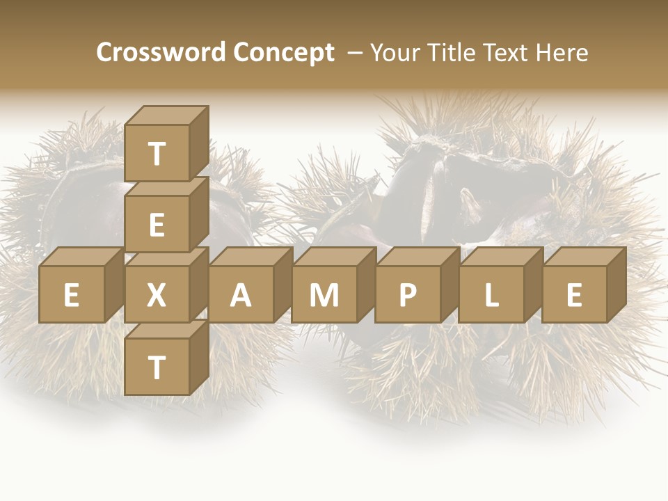 White Healthy Seeds PowerPoint Template