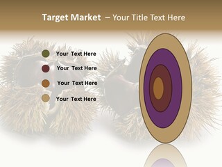 White Healthy Seeds PowerPoint Template