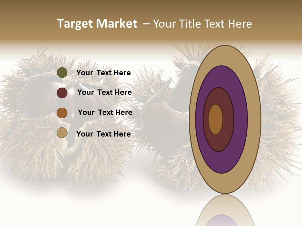 White Healthy Seeds PowerPoint Template