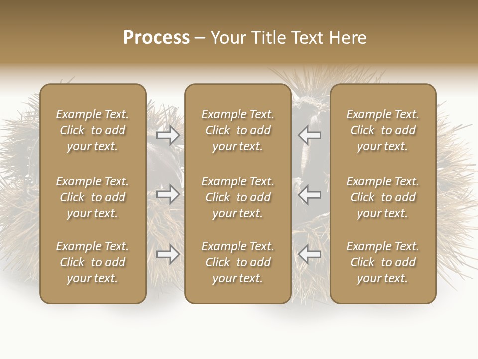 White Healthy Seeds PowerPoint Template
